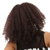 Synthetic Heat Resistant Wig Long Wavy Brown Hair African Curly Afro
