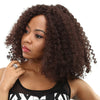 Synthetic Heat Resistant Wig Long Wavy Brown Hair African Curly Afro
