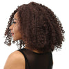 Synthetic Heat Resistant Wig Long Wavy Brown Hair African Curly Afro