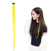 Rainbow Punk Harajuku Highlights Colored Hair Extensions Clip Wig Pieces