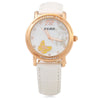 READ R21494 Women Quartz Watch 3ATM Luminous Artificial Diamond Dial Mineral Glass Mirror Wristwatch