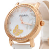 READ R21494 Women Quartz Watch 3ATM Luminous Artificial Diamond Dial Mineral Glass Mirror Wristwatch