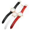 READ R21494 Women Quartz Watch 3ATM Luminous Artificial Diamond Dial Mineral Glass Mirror Wristwatch