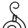 Vertical Swirling Iron Candle Holder Sconce Hanging Wall Decorative Art Candlestick