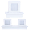 Square 3W Bathroom LED Mirror Light Wall Lamp