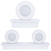 Round 6W Bathroom LED Mirror Light Wall Lamp