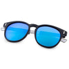 Casual Unisex Nail Design Color Coated Round Frame Hollow Sunglasses