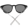 Casual Unisex Nail Design Color Coated Round Frame Hollow Sunglasses
