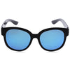 Vintage Unisex Thick Round Frame Clear Lens Gradient Sunglasses