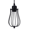E27 Retro Style Industrial Wire Cage Loft Metal Sconce Light