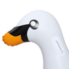 Inflatable Giant Swan Floating Rideable Swimming Pool Toy Float Raft