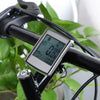 Large Screen Water Resistant Wireless LCD Backlight 2 in 1 Bicycle Computer Odometer Speedometer