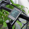 Large Screen Water Resistant Wireless LCD Backlight 2 in 1 Bicycle Computer Odometer Speedometer