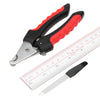 2 in 1 Pet Nail Clipper + File Dog Cat Bird Toenail Pruning Tool Set