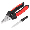 2 in 1 Pet Nail Clipper + File Dog Cat Bird Toenail Pruning Tool Set