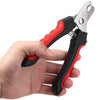 2 in 1 Pet Nail Clipper + File Dog Cat Bird Toenail Pruning Tool Set