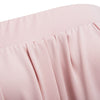 Sexy Strapless Pleated Patchwork Slim Solid Color T-shirt for Women