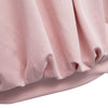Sexy Strapless Pleated Patchwork Slim Solid Color T-shirt for Women