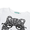 2pcs Leisure Children Short Sleeve Round Collar T-shirt Trousers