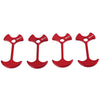 4pcs SHINETRIP Lightweight Tent Peg Rope Grip Loop Buckle Floor Nail Travel Kit