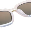 Vintage Ladies Color Coated Square Frame Sunglasses