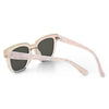 Vintage Ladies Color Coated Square Frame Sunglasses