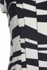 Sleeveless Square Neck Beam Waist Packet Buttock Pattern Formal Ladylike Women's Dress