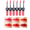 6pcs Wine Bottle Design Waterproof Long Lasting Stained Glaze Liquid Lip Gloss