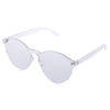 Fashion Classic Transparent Frame Circle Candy Color Sunglasses Anti UV400