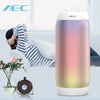 AEC BQ - 615 PRO Colorful LED Lights Wireless Bluetooth 3.0 HIFI Stereo Speaker Support NFC Microphone FM Radio TF Card Playing