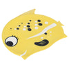 Shenyu Cute Children Cartoon Water-resistant Hair Care Elastic Silicone Swimming Cap with Fish Shark Pattern