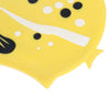 Shenyu Cute Children Cartoon Water-resistant Hair Care Elastic Silicone Swimming Cap with Fish Shark Pattern