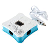5 in 1 12 - 24V Portable One-to-three Dual-core Car Cigarette Lighter with 4 USB Port Current Voltage Temperature Indicator