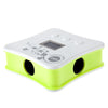 5 in 1 12 - 24V Portable One-to-three Dual-core Car Cigarette Lighter with 4 USB Port Current Voltage Temperature Indicator