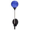 LED Solar Powered Patio Decorative Lamp Stainless Steel Crack Glass Ball Light