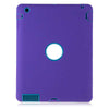 PC Hard Tablet Case Silicone Warp-around Cover for iPad 1 / 2 / 3 / 4