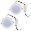 Lightme 2pcs 8 Inch 30W 2700 - 3000K 2200 - 2400LM SMD2835 LED Stamping Down Light Energy Efficient Lighting