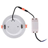 Lightme 2pcs 8 Inch 30W 2700 - 3000K 2200 - 2400LM SMD2835 LED Stamping Down Light Energy Efficient Lighting