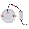 Lightme 8 Inch 30W 2700 - 3000K 2200 - 2400LM SMD2835 LED Stamping Down Light Energy Efficient Lighting