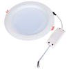 Lightme 2pcs 8 Inch 30W 2700 - 3000K 2200 - 2400LM SMD2835 LED Stamping Down Light Energy Efficient Lighting