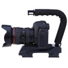 CS - MVX Wheel-style Mini Hand-held Video Stabilizer Stand Holder for DSLR Camera Camcorder Home DV