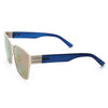 Oversize Unisex Color Coated Square Frame Sunglasses