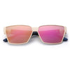Oversize Unisex Color Coated Square Frame Sunglasses