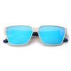 Oversize Unisex Color Coated Square Frame Sunglasses