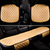 Universal Four Season Skid Resistance Car Seat Cushion Three-piece Vehicle Mat
