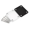 Professional Standard Size Neck Plate with Screws for Electric Guitar Bass