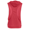 Simple Design Hooded Sleeveless Front Pocket Solid Color T-Shirt for Men