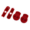 3 Pair / Set Comfortable Roller Skate Shoe Lock Lace Latchet with Cord Clip