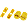 3 Pair / Set Comfortable Roller Skate Shoe Lock Lace Latchet with Cord Clip