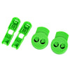 3 Pair / Set Comfortable Roller Skate Shoe Lock Lace Latchet with Cord Clip